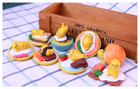 Groothandel Realistische Miniatuur Hars Eigeel 3D Flatback Charms Poppenhuis Eten Kinder Speelhuis Speelgoed Taart Brood Winkel Decoratie