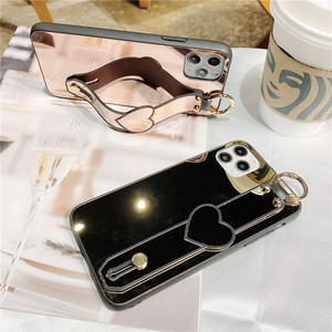 Funda <span class=keywords><strong>de</strong></span> <span class=keywords><strong>maquillaje</strong></span> con purpurina para iphone 7 + XR XS <span class=keywords><strong>Max</strong></span>, carcasa <span class=keywords><strong>de</strong></span> plástico con espejo para Iphone 12 - Product Image 5