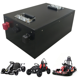 12V 24V 48V Lithium Batterijmodule Energieopslag BMS Ingebouwde LiFePO4 Pack voor Gokart Auto EV AGV Recreatievoertuig Golfkar - Product Image 1