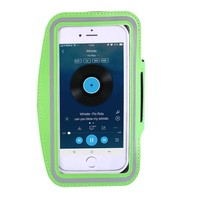 Support de téléphone portable universel MILE pour la course, étanche, réfléchissant, réglable, en cuir PU, pour la plongée, avec LED, pour le sport et le fitness