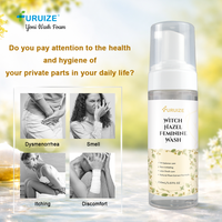 Furuize Witch Hazel Lavant Intime Apaisant Moussant pH Équilibré Maintient l'Hygiène Quotidienne Confort Disponible en Marque Blanche OEM