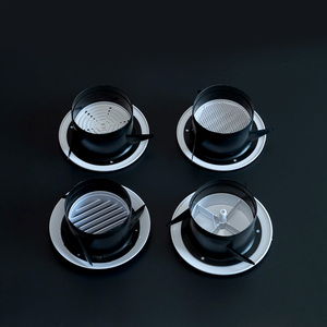 Ventilación de entrada de aire fresco rotativa HAVC de plástico ABS moderna para taller al aire libre, almacén, sala de estar, aplicaciones, registros, rejillas - Product Image 5