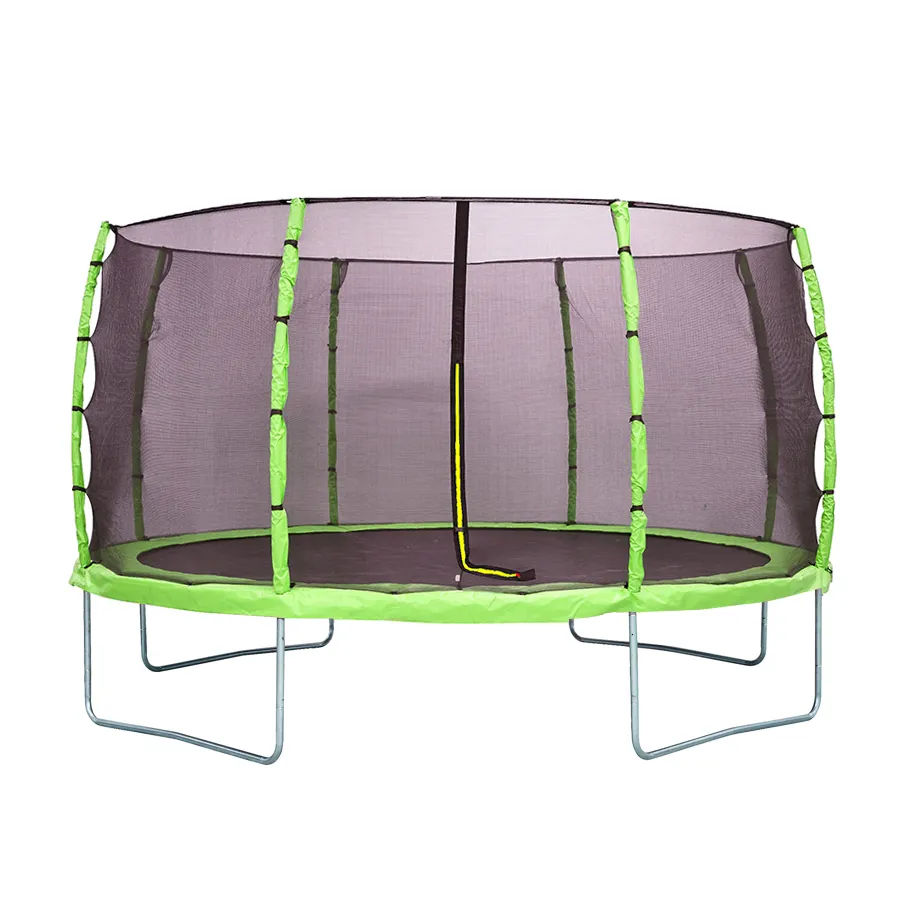 Công Viên Trampolines Ngoài Trời Dưới Đất 8FT 10FT 12FT 14FT Cho Trẻ Em Có Lưới Chắn An Toàn