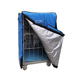 Cubierta de Palés <span class=keywords><strong>Impermeable</strong></span> y Aislante de PE Ecológica Personalizada para Productos Farmacéuticos, Mantas Térmicas para Carga, Envío Congelado - Product Image 4