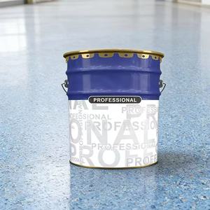 Peinture et revêtement de sol en résine époxy auto-nivelante colorée avec application au pinceau pour garage et entrepôt - Product Image 4