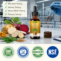 Itawel Gouttes Liquides Personnalisées Véganes aux Extraits de Maca Noire, Ashwagandha et Betterave Rouge pour l'Énergie et l'Équilibre Hormonal Adulte