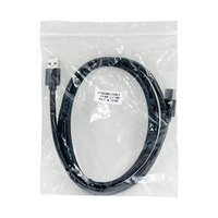Kabel USB 3.0 Berkualitas Tinggi Tipe AM-AM (Male ke Male) untuk Komputer dengan Selubung PVC dan Pelindung Jalinan