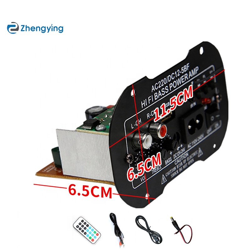 鄭英 30W BTアンプボード 12V 220V ミニモノサブウーファーアンプ TF