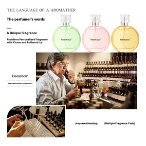 Profumo da donna 50ml di polvere tenera incontra il profumo fresco verde e giallo - Product Image 3