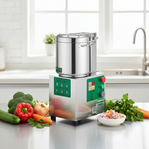 Picadora de Carne Eléctrica Comercial de Acero Inoxidable, Máquina Multifuncional para Picar Verduras y Alimentos para Cocina, Restaurante y Granja - Product Image 1