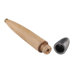Bouledogek — bouchons en forme de cèdre avec tête plombée, appât artificiel en <span class=keywords><strong>bois</strong></span> naturel pour la traine, leurre pour le thon en eau salée, 4/6/8 pouces - Product Image 4