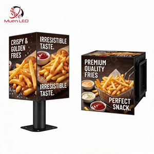 Pantalla LED Cúbica Mágica 3D Multifacética Muen para Publicidad, Brillo >3000cd, para Centros Comerciales al Aire Libre, P2.604 - Product Image 1