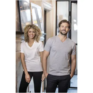 Camiseta con cuello en V para mujer Somoto, merchandising personalizado - Product Image 6