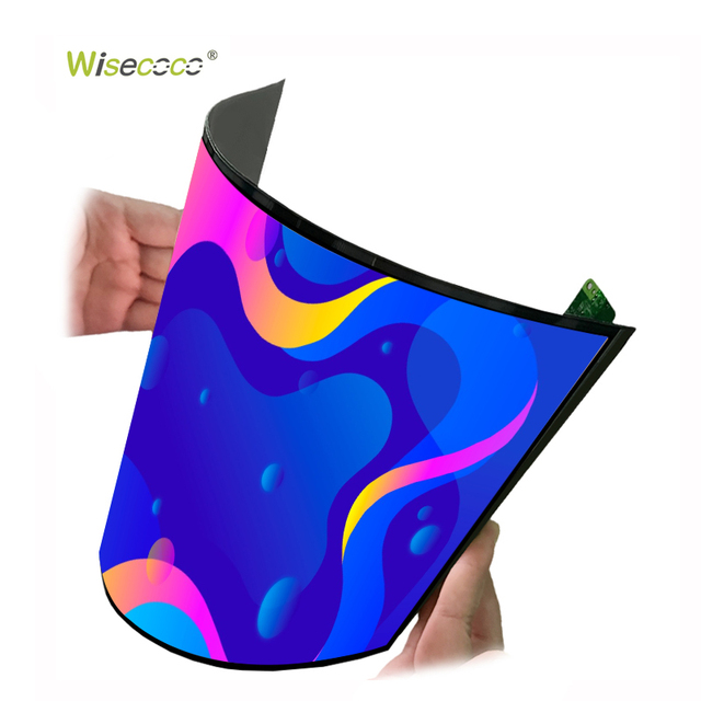 13.3 Inch Ultra Thin Rollable Amoled Flexible Touch Screen Soft Oled Flex Curved Touch Flexible Amoled Display