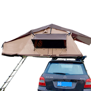 Vente en gros d'usine personnalisée tente de toit en Oxford pliable à couverture souple pour voiture <span class=keywords><strong>camping</strong></span> en plein air - Product Image 1