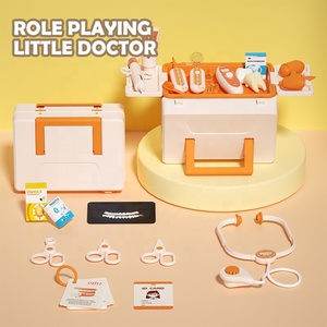 Ensemble de jeu éducatif de <span class=keywords><strong>médecin</strong></span> Koala Diary avec des outils fonctionnels et un son de battement de cœur pour les tout-petits, jouet d'apprentissage préscolaire - Product Image 4