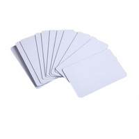 Kartu Kosong RFID PVC Putih 13.56MHz NTAG213/NTAG215 yang Dapat Dicetak Sesuai Pesanan untuk Penggunaan Bisnis & Keanggotaan Hotel