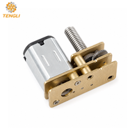 Moteur à engrenages miniature GM1024-N20 DC avec arbre fileté M3 M4 pour serrures IoT