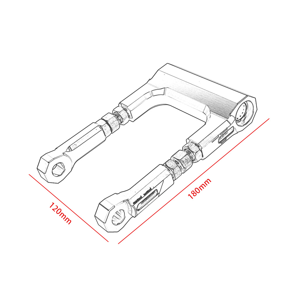 AISEER Compatible With BMW S1000RR S1000XR S1000R 13-20 Motorcycle CNC Verlagen Links Kit Suspension Linkage Drop Verstelbare kit:(Gold AISEER Compatible With BMW S1000RR S1000XR S1000R 13-20 Motorcycle CNC Verlagen Links Kit Suspension Linkage Drop Verstelbare kit:(Gold