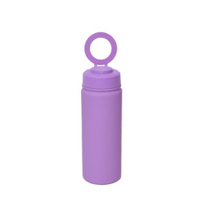 Stainless Steel Water <b>Bottle</b> 500Ml Insulated With Lid Ring For Outdoor Camping - Product Image 1