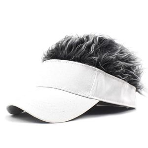 Fashion Hairpiece Sun Cap Snapback Sport Hip Hop Camouflage Leopard Dot Half <b>Wig</b> Baseball Caps <b>Men</b> Women 100% Cotton Summer - Product Image 3