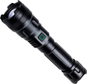 ไฟฉายเลเซอร์สีขาว 20000LM 1000M LED ชาร์จ USB ได้ ตัวเรือนอะลูมิเนียม ซูมได้ ไฟฉายยุทธวิธี EDC  ปรับระดับได้ มาตรฐาน IP54 - Product Image 1