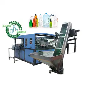 Automatic preform loader feeding 4 cavity 4000BPH fresh water 150ml 30mm 38mm neck bottle blow molding machine with spare parts