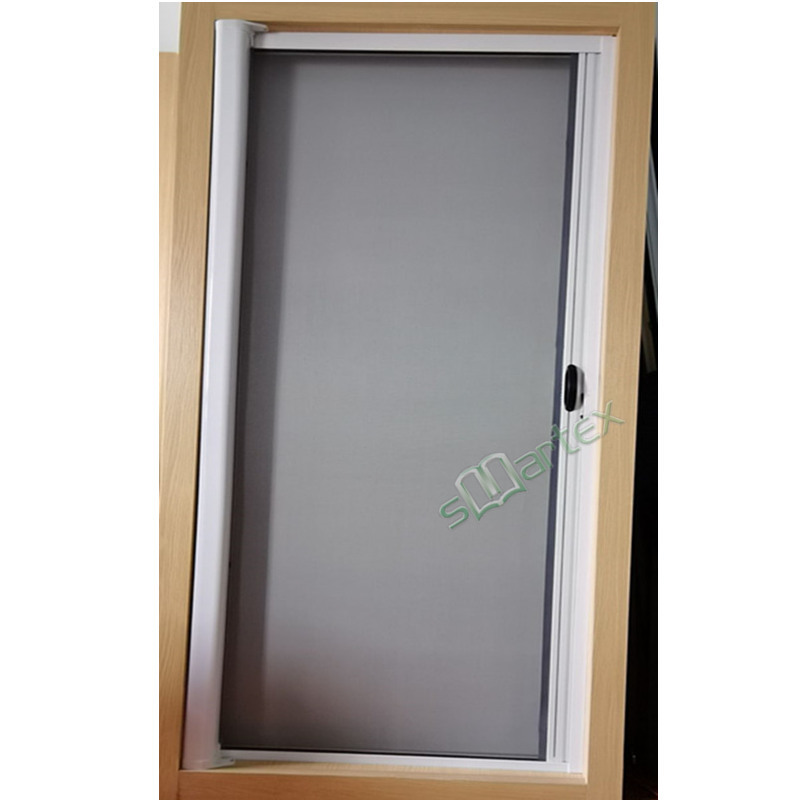 Mosquito Net Garage Screen Fiberglass Roll up Doors PVC Profile Retractable Screen Fiberglass Mesh Front Door