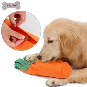 Agresif Chewer köpekler için toptan çevre dostu havuç şekli pamuk Pet oyuncaklar - Product Image 5