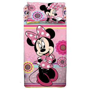 Set Letto Singolo in Cotone MINNIE MOUSE - Product Image 1