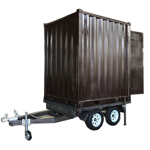 <span class=keywords><strong>Remorque</strong></span> à plat avec serrure de conteneur pour le transport de conteneur - Product Image 1