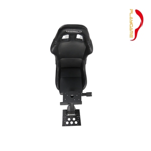 Simulador de cabina de carreras de vehículos profesionales de fábrica, juegos de asientos de coche, <span class=keywords><strong>silla</strong></span> de ruedas de carreras para Logitech G25 G27 G29 - Product Image 6