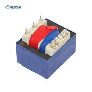 Manufacturer wholesale small electrical transformer 12 volt PCB mounting type single transformers
