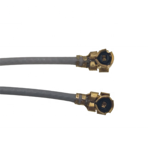 Câble d'antenne interne compatible, câble de communication UFL femelle RF 1.13mm gris, 6 fils plats, femelle-mâle, 15m, câble d'alimentation RF 1/2 - Product Image 2