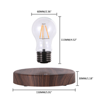 Lampe à bulbe lévitante HCNT, lumière de nuit, éclairage décoratif Amazon, lumières décoratives pour les fêtes, pour la chambre à coucher et comme cadeau