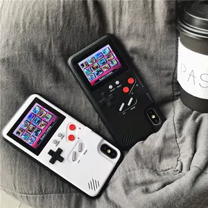 36 Kinds Classic Game Colorful Screen Retro Gameboy Phone Case For Iphone 7 8 Plus Se X Xs Xr Handheld Game Consoles Phone Case