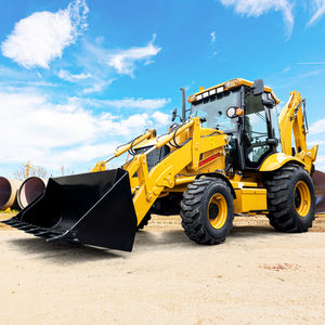 Mesin Diesel EPA baru pemuat roda dengan Backhoe sandaran pertanian besar pemuat cangkul ekskavator <span class=keywords><strong>Mini</strong></span> Backhoe DENGAN HARGA - Product Image 3