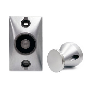 Support de <span class=keywords><strong>porte</strong></span> électromagnétique coupe-feu de type américain à montage en mortaise, 12V/24V CC, force de maintien de 40 lb - Product Image 1