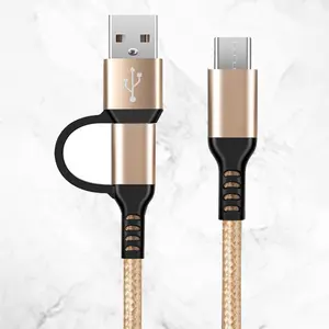 oem-logo usb c 2-in-1 kabel laden datenübertragung usb 3.1 kabel typ c zu usb 1 m 1,5 m 2 m kabel