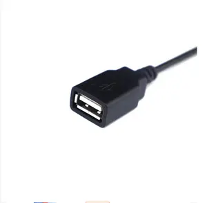 USB Female To Male Single Head 2 Core Charging Line 4 Core Data Wire USB Connection Extension Cable For Cellphone