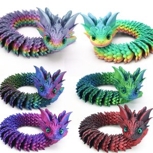 2026 Gzyuyou Figurines créatives d'animaux serpent en PLA imprimées en 3D, délicates, décoratives, objets de collection tendance - Product Image 3