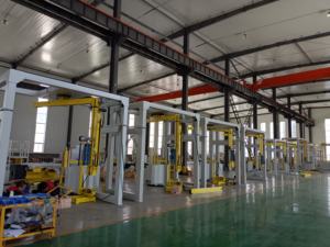 Machine d'emballage de palettes entièrement automatique, machine d'emballage de palettes par étirage pour l'emballage et le transport de plateaux - Product Image 4