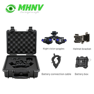 Mhnv สี่ตาพับ gpnvg 18ที่อยู่อาศัย FOV <span class=keywords><strong>120</strong></span>องศา4 FOM1400 + Gen2 + สีขาวหลอดวิสัยทัศน์กลางคืนแว่นตาพับ GPNVG18 - Product Image 4