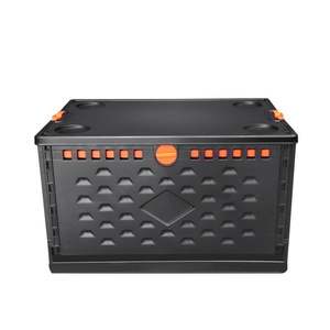 Chariot de courses rétractable pour supermarché, léger, imperméable, durable, pliable, à 4 roues, en plastique - Product Image 6