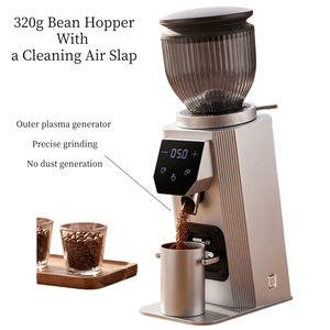 เครื่องบดเมล็ด<span class=keywords><strong>กาแฟ</strong></span>ไฟฟ้า GP64 มอเตอร์ 150 วัตต์ ปรับความละเอียดได้ 100 ระดับ ปรับละเอียดได้ถึง 0.006 มม. ใบมีดแบบแบน SUS420 เกรดอา<span class=keywords><strong>ห</strong></span>าร - Product Image 5