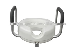 Tool Free Nhựa Có Thể Tháo Rời Và Di Động <span class=keywords><strong>Commode</strong></span> Ghế <span class=keywords><strong>Riser</strong></span> Nâng Lên Nhà Vệ Sinh Với Cánh Tay - Product Image 5