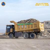 Camion benne minier électrique SANY SKT90E d'occasion à carrosserie large, capacité de charge de 60 tonnes, batterie CATL LFP de 564 kWh, autonomie de plus de 700 km