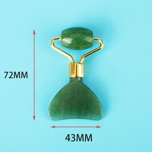 Nouveau Design Multifonction Masque Facial Brosse Rouleau De Jade Naturel Mini Vert Aventurine Eye <span class=keywords><strong>Roller</strong></span> Massager Rose <span class=keywords><strong>Quartz</strong></span> Jade <span class=keywords><strong>Roller</strong></span> - Product Image 6