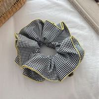 Chouchous pour cheveux de haute qualité, romantiques, en tissu résille, à quatre couches, élastiques et tendance, pour femmes et filles, avec étiquette personnalisée, grands modèles