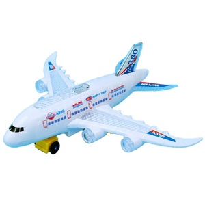 W248-13 Có Thể Tùy Chỉnh Máy Bay Mini 22Cm Đồ Chơi Điện Đèn <span class=keywords><strong>3D</strong></span> Nhiều Màu Đồ Chơi Máy Bay Mô Hình Xoay Thông Dụng Máy Bay Trẻ Em - Product Image 1
